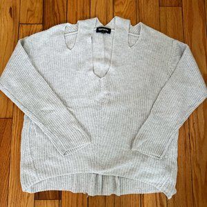 Express Cutout Sweater